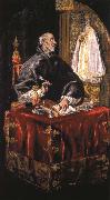 El Greco St Jerom as Cardinal oil painting artist